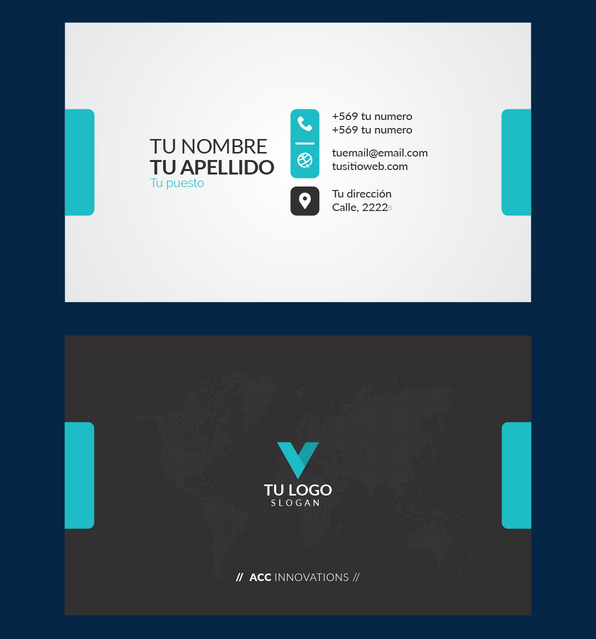 Diseño de tarjetas de presentación