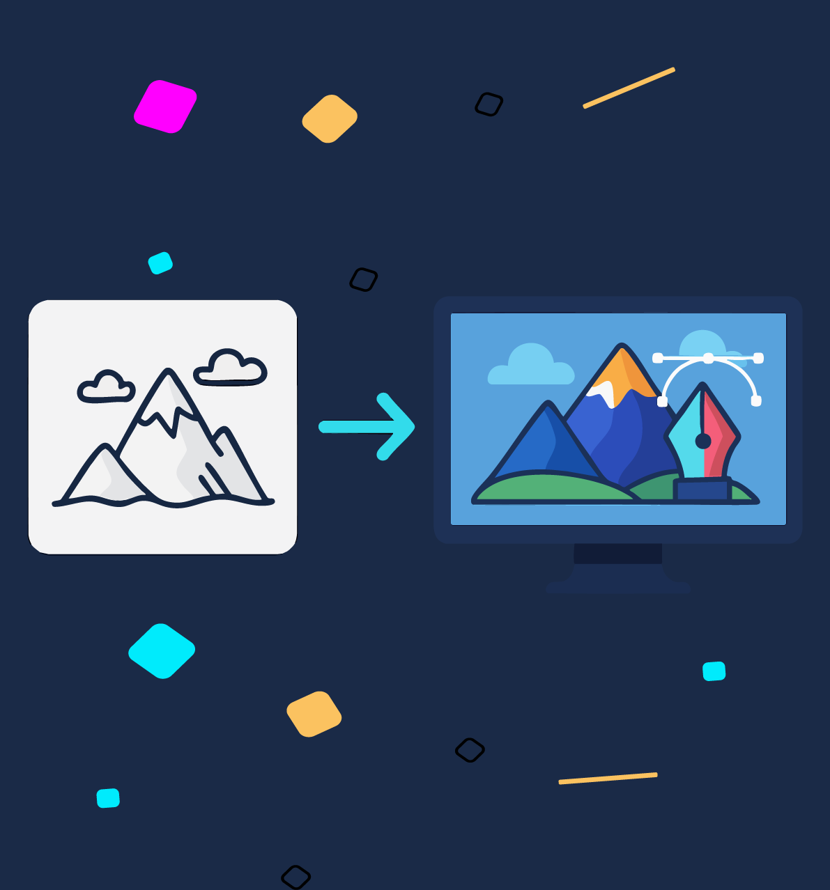 Vectorización de diseños